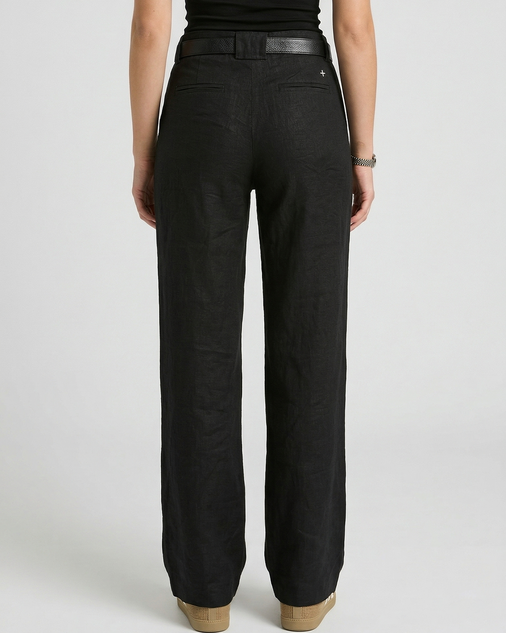 Wide-Leg Trousers with pleats